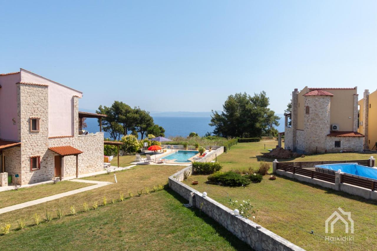 Villa Y Sea View Afytos Exterior foto